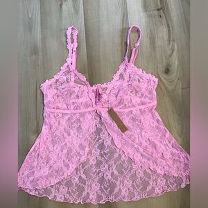 Skims stretch lace baby doll cami. Xl